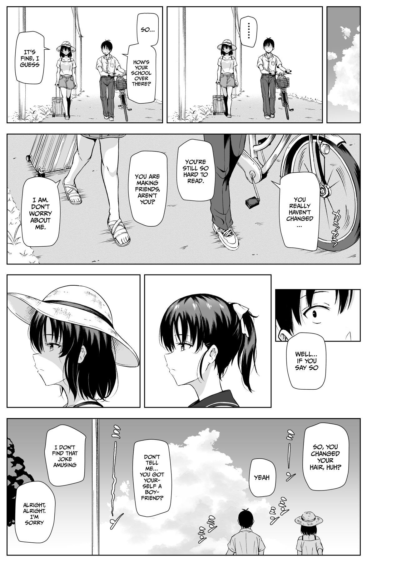 Hentai Manga Comic-Summer in the Countryside with Ojisan ~Homecoming~-Read-8